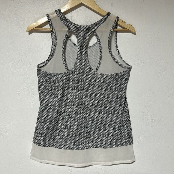 Soybu Womens Athletic Shirt Top Sz. Small Gray White Yoga Workout Training - Picture 7 of 16